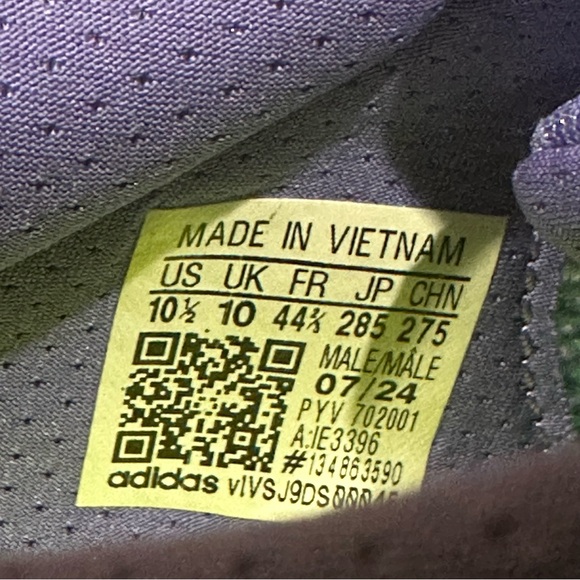 adidas Adizero SL2 M Cobalt Blue Lucid Lemon Blue Spark Men Running Shoes IE3396 - Picture 9 of 11